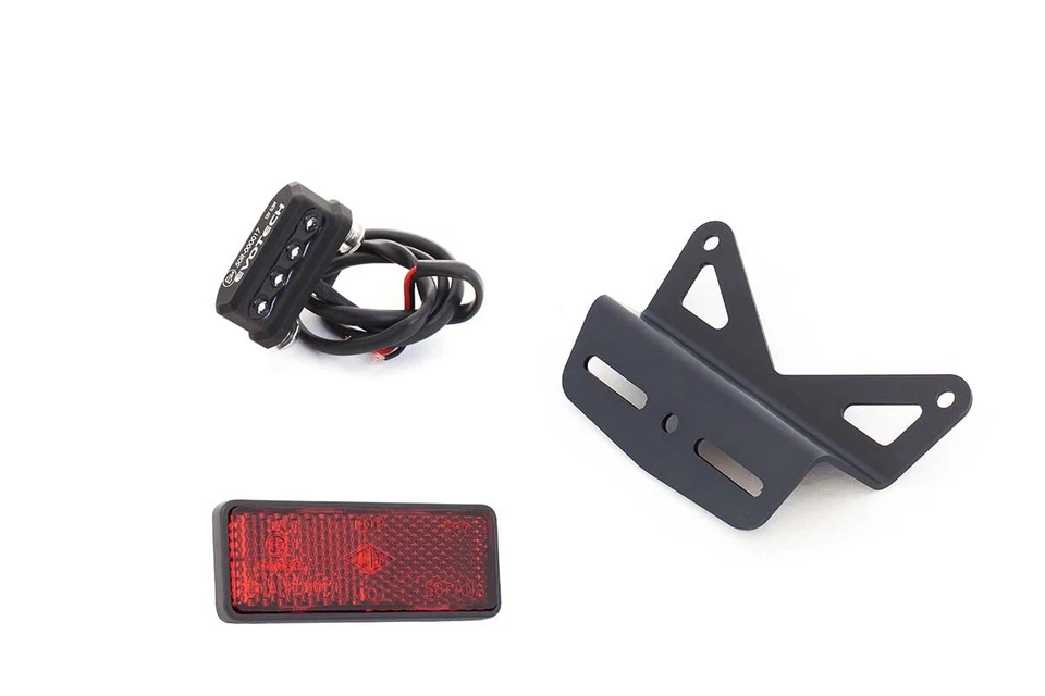 KIT DE LUZ DE LICENCIA + SOPORTE + REFLECTOR EVOTECH PARA KAWASAKI VERSYS 650 2007-202 Foto 1 de 1