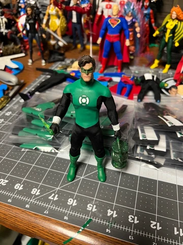 Mezco one 12 green lantern suits 3 styles hal,john,kyle Cover