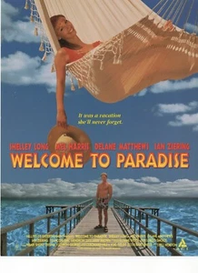 P252/1 Filmplakat (DIN A4) WELCOME TO PARADISE Shelly Long Mel Harris - Bild 1 von 2