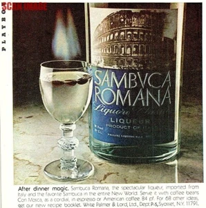 1979 Advert SAMBUCA Romana Liqueur Original Vintage Small Print Ad 720/124 - Picture 1 of 1