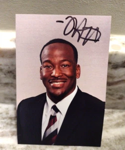 University of South Carolina Oscar Attaway signed 4x6 Foto Autogramm TIX - Bild 1 von 1