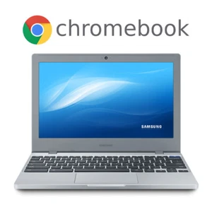 Samsung Chromebook 4 11.6" Celeron 1.10GHz/4GB/16GB (Silver) XE310XBA - Picture 1 of 4