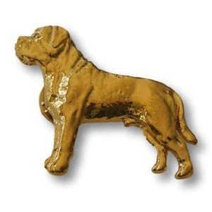 Pin mastín - chapado en oro 24K - Imagen 1 de 2