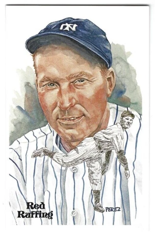 1981 Perez Steele Hall of Fame Postcard #106 Red Ruffing 02501/10000 Cover