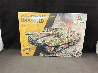Italeri Semovente M43 da 105/25 Bassotto 1:35 Scale Plastic Model Kit 6751 - Image 1 of 4