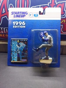 1996 Kenner Starting Lineup Hideo Nomo LA Dodgers Rookie Action Figure/Baseball