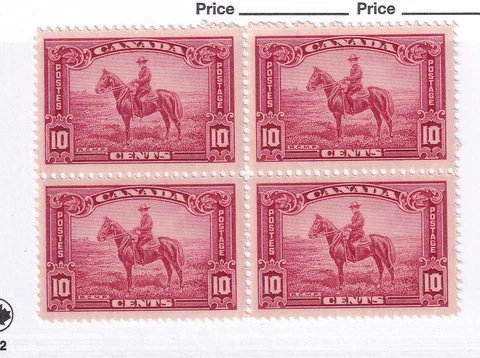 CANADA SELECTION BLOCKS OF VF-MNH FRESH EXCEPT A COUPLE WITH GUM RUNS CV $1345 Cover