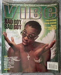 Vibe Magazine Dezember 1997 Puffy (Biggie/Ginuwine/Rakim/Timbaland) 90er Jahre Hip-Hop - Bild 1 von 22