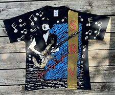Vintage 1992 Stevie Ray Vaughan T Shirt Band Tee Brockum Collection 90s Size L