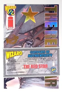 The Red Star Wizard 1/2 #1C mit COA Goldfolie CVR (2001) Image Comics - Bild 1 von 3