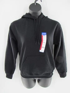 Gildan Heavy Blend Hooded Sweatshirt Gildan Soft Hoodie Black Size Small: New - Picture 1 of 5
