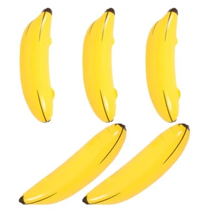 5 Pcs Inflatable Banana Toy Pool Party Favors Fruit Playthings Baby - Picture 1 of 12