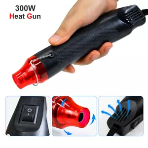 300W Handheld Mini Heat Gun for DIY Craft Shrink PVC Drying Paint Repairing Tool - Picture 1 of 11