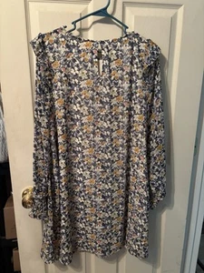 Abito donna Lauren Conrad balza smanicato boho cambio taglia M - Foto 1 di 2