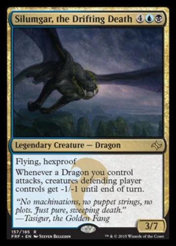 Silumgar, the Drifting Death - Fate Reforged #157/185 MTG Magic The Gathering - Image 1 of 1