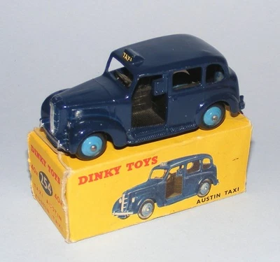 DINKY #254/40H AUSTIN FX3 TAXI ORIGINAL VINTAGE 1950's ISSUE EXCELLENT BOXED - Image 1 of 4