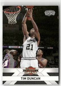 2010-11 PANINI THREADS #75 TIM DUNCAN SAN ANTONIO SPURS - Picture 1 of 2