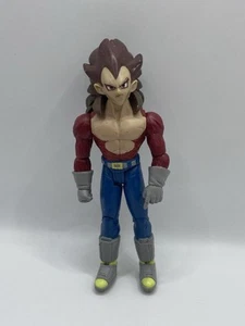 Vtg Jakks Dragon Ball Z GT Super Saiyan 4 Vegeta Action Figure Toy 6” RARE 2004 - Picture 1 of 9