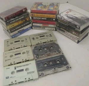 1980s Cassette Tape Lot The Smiths Depeche Mode Tears For Fears REM Duran Duran - Picture 1 of 9