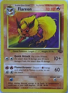 Flareon (19) Jungle 19/64 MP/MP Rare - Picture 1 of 2