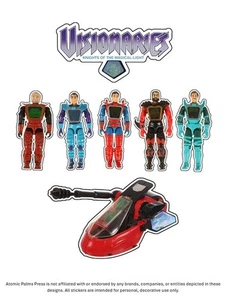 Visionaries #2 (7) ¡Hoja de pegatinas troqueladas de vinilo personalizadas! - Imagen 1 de 1