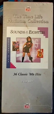 Time Life Sounds of the Eighties SEALED 3 CD Box Huey Lewis Springfield Benatar - Image 1 of 4