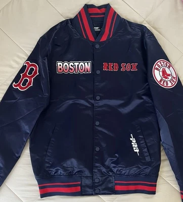 Chaqueta Pro Standard Boston Red Sox Turn It Up M Rib Satin Talla L Azul Marino/Rojo Nueva con Etiquetas Foto 1 de 4