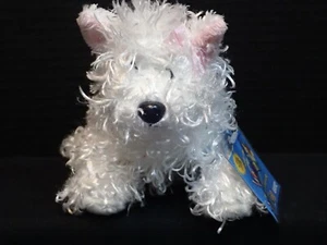 WEBKINZ LIL'KINZ GANZ PLUSH HS106 WHITE TERRIER NEW SEALED  - Picture 1 of 5
