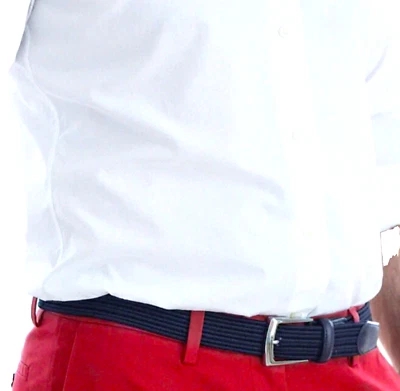 Cinturón Beltology Premium azul marino 34 $95 usado nuevo sin etiquetas Foto 1 de 4