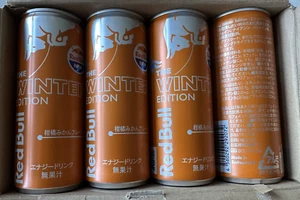Red Bull Japan Winter Edition Mandarin & Orange 8.4 Fl Oz Cans (12 Pack) - Picture 1 of 2