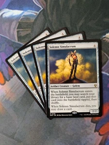 Solemn Simulacrum x 4 | 7% Off 2+ | Karlov Manor | NM | MTG - Picture 1 of 1