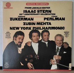 CBS MASTERWORKS IM 36692 US FROM LINCOLN CENTRE STERN ZUKERMAN PERLMAN MEHTA LP - Picture 1 of 4