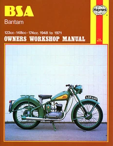 Haynes Manual 0117 for BSA Bantam (123cc, 148cc, 174cc) 1948-1971 (for workshop) - Picture 1 of 1