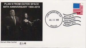 Plan 9 From Outer Space - Tor and Vampira cover, # 8 of limited edition of 11 - Picture 1 of 1
