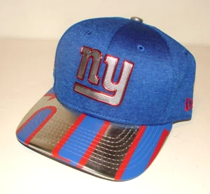 NEW YORK Football GIANTS NFL Blue NEW ERA 9FORTY Youth Hat Cap Adjustable NOS - Picture 1 of 5