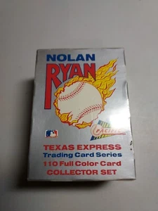1991 Nolan Ryan Texas Express, 110 Trading Cards, Factory Sealed Collector Set - Picture 1 of 6