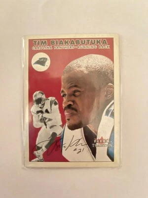 2000 Fleer Traditions Tim Biakabutuka 124 - Image 1 of 2