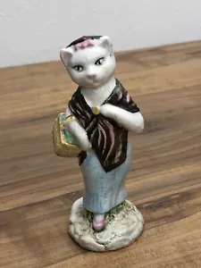 Beatrix Potter Susan Cat Figurine Beswick Vintage 1983 - Picture 1 of 6