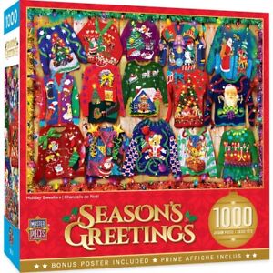 Seasons Greetings - Holiday Sweaters 1000 Piece Jigsaw Puzzle