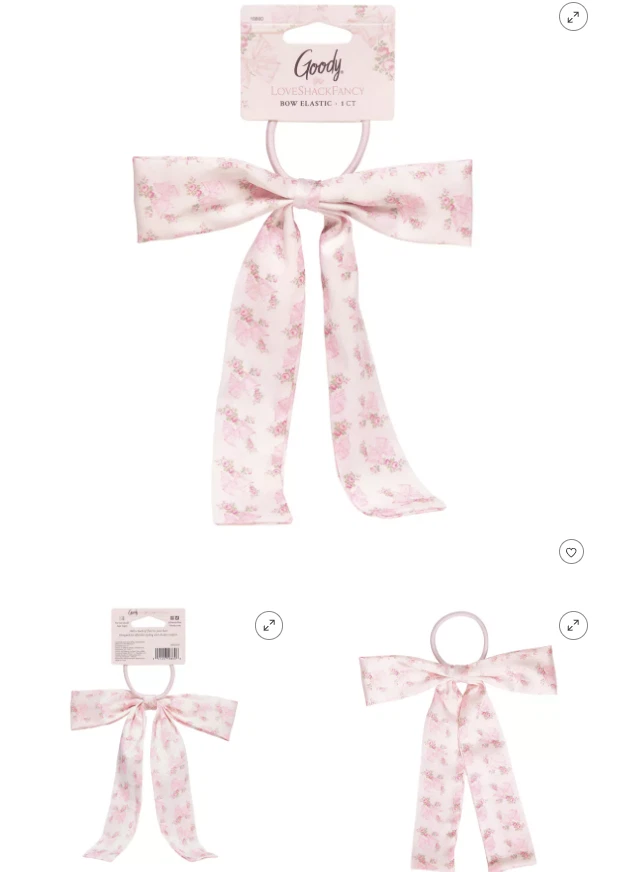 Goody x LoveShackFancy LSF Volantes Moño Clip de Pelo Rosa Bellas Rosa 🎀🌷🩷 1 pieza Foto 1 de 1