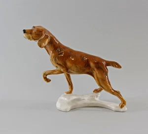 9997112 Statua in porcellana cane da caccia Ens 20x24 cm - Foto 1 di 3