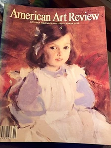 American Art Review Oct./Nov. 1995 : Illus Gaston Lachaise : Cape Ann : Hovenden - Picture 1 of 4