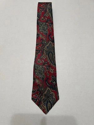 Men's Vintage WINDSOR SHIRT COMPANY Silk NECKTIE Tie MADE USA WPL 2831 PAISLEY - Image 1 of 4