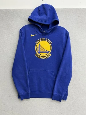 Sudadera con Capucha Nike Golden State Warriors Juvenil Talla XL Azul NBA Baloncesto Pullover Foto 1 de 4