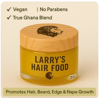 Larry’s HAIR FOOD AYURVEDIC HERBS PROMOTES HAIR GROWTH ALL HAIR TYPES 30g - Image 1 of 2