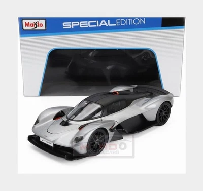 1:18 MAISTO Aston Martin Valkyrie 2022 Silver MI31465S - Immagine 1 di 2