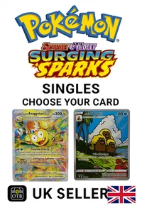 Pokemon SURGING SPARKS Singles - Choose Card IR DR UR ACE SPEC - MULTIBUY DISCO - Picture 1 of 30