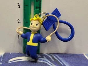 2016 BSW Bethesda Softwares Fallout 4 Vault Boy Agility Perk Bag Clip Keychain - Picture 1 of 2