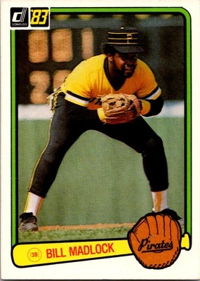 Bill Madlock 1983 Donruss #311 Pittsburgh Pirates - Image 1 of 2