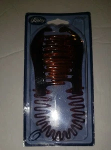 Vintage 1999 Goody Mode Haar Stretch Kamm Clip Schildkröte Kunststoff Neu aus altem Lagerbestand Taiwan - Bild 1 von 2